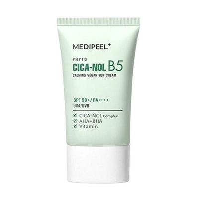 Фито Циканол B5 Веганский успокаивающий солнцезащитный крем SPF50+ PA++++ 50 мл
