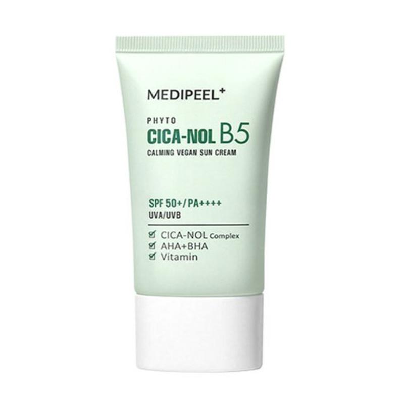 MEDI-PEEL Фито Циканол B5 Веганский успокаивающий солнцезащитный крем SPF50+ PA++++ 50 мл