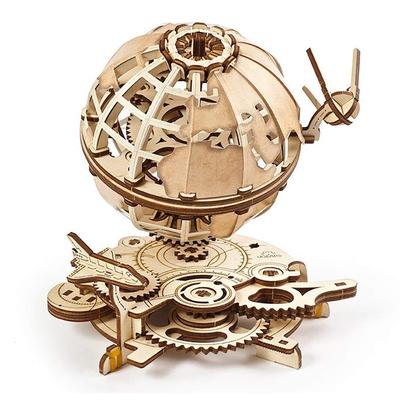 Ugears Механическая Земля Деревянный Пазл Ремесло Модель Клей Не Требуется Инструментов Легко Для Взрослых