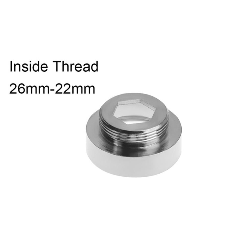 Easy To Install Water Saving Adaptor for Kitchen Faucet Shiny Chrome Coating