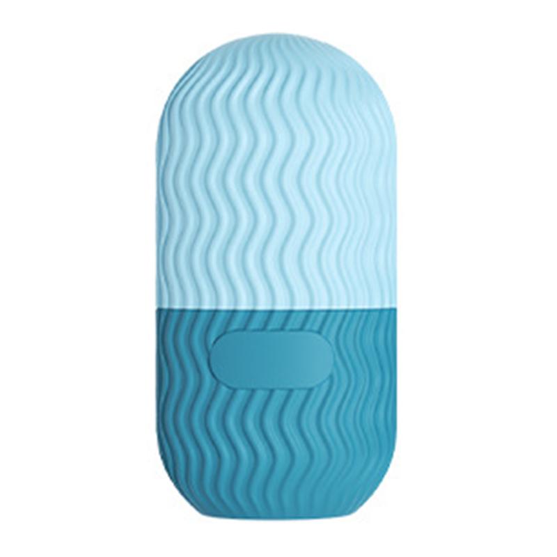 Силиконовый ролик для лица в стиле волны, ледяной, для ухода за кожей, красоты, лифтинга, контуринга, массажер, инструмент для красоты кожи, для ухода за макияжем