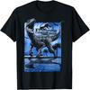 Футболка с графическим логотипом Jurassic World Raptor Moon Light