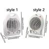 Quick-heating Space Heater 3 Heating Settings Electric Fan Heater Smart Electric Heater  Bedroom