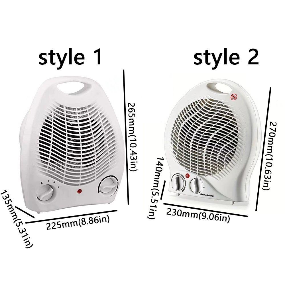 Quick-heating Space Heater 3 Heating Settings Electric Fan Heater Smart Electric Heater Bedroom
