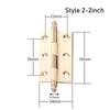 Window Accessories Door Hinges 3.5inch Furniture Hardware Cross Hinge  Cabinet Cupboard Window Door