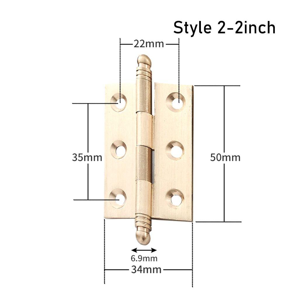 Window Accessories Door Hinges 3.5inch Furniture Hardware Cross Hinge  Cabinet Cupboard Window Door