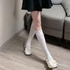 Lolita Pure Desire Summer JK Bow Velvet Balleting Socks Medium Tube Socks Lace Tele Socks