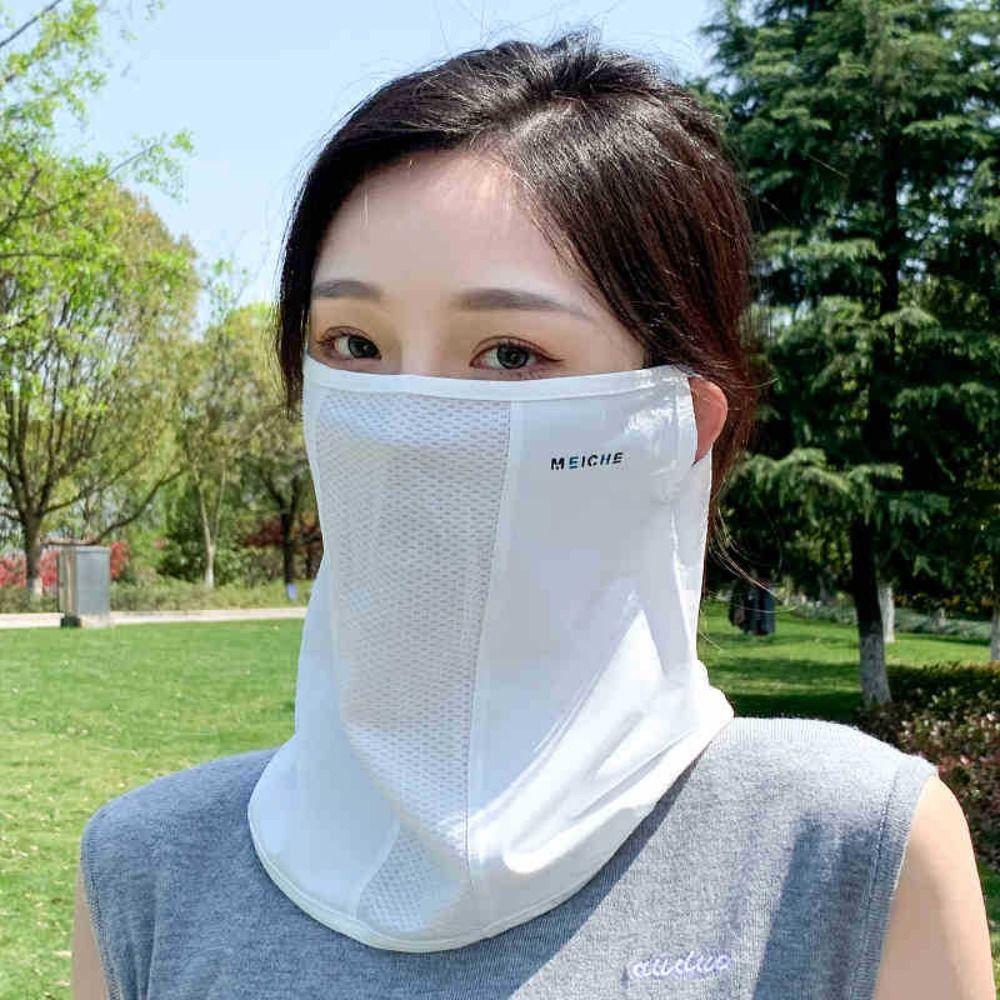 Шарфы Ice Silk Mask Защита глаз Защита от ультрафиолета Тонкая вуаль Солнцезащитный крем для лица Рыбалка