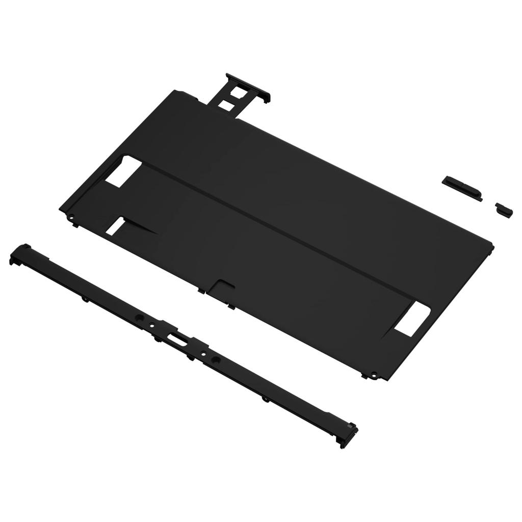 eXtremeRate Switch Compatible with OLED Soft Touch Console Back Plate DIY Replacement Housing Shell Switch Shell Switch Stand Not Included Case,