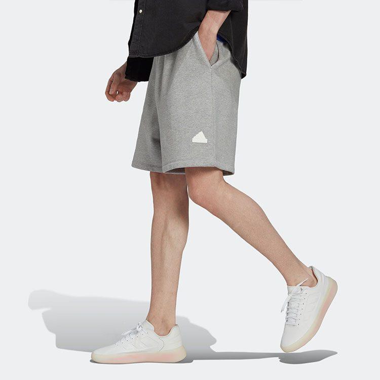 adidas Повседневные шорты мужские серые средние HN1932