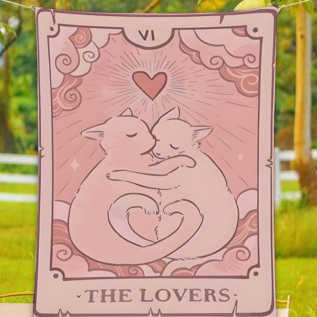 The Lovers Tapestry Romantic Heartwarming and Passionately Charming Wall Art for a Cozy Decor Statement