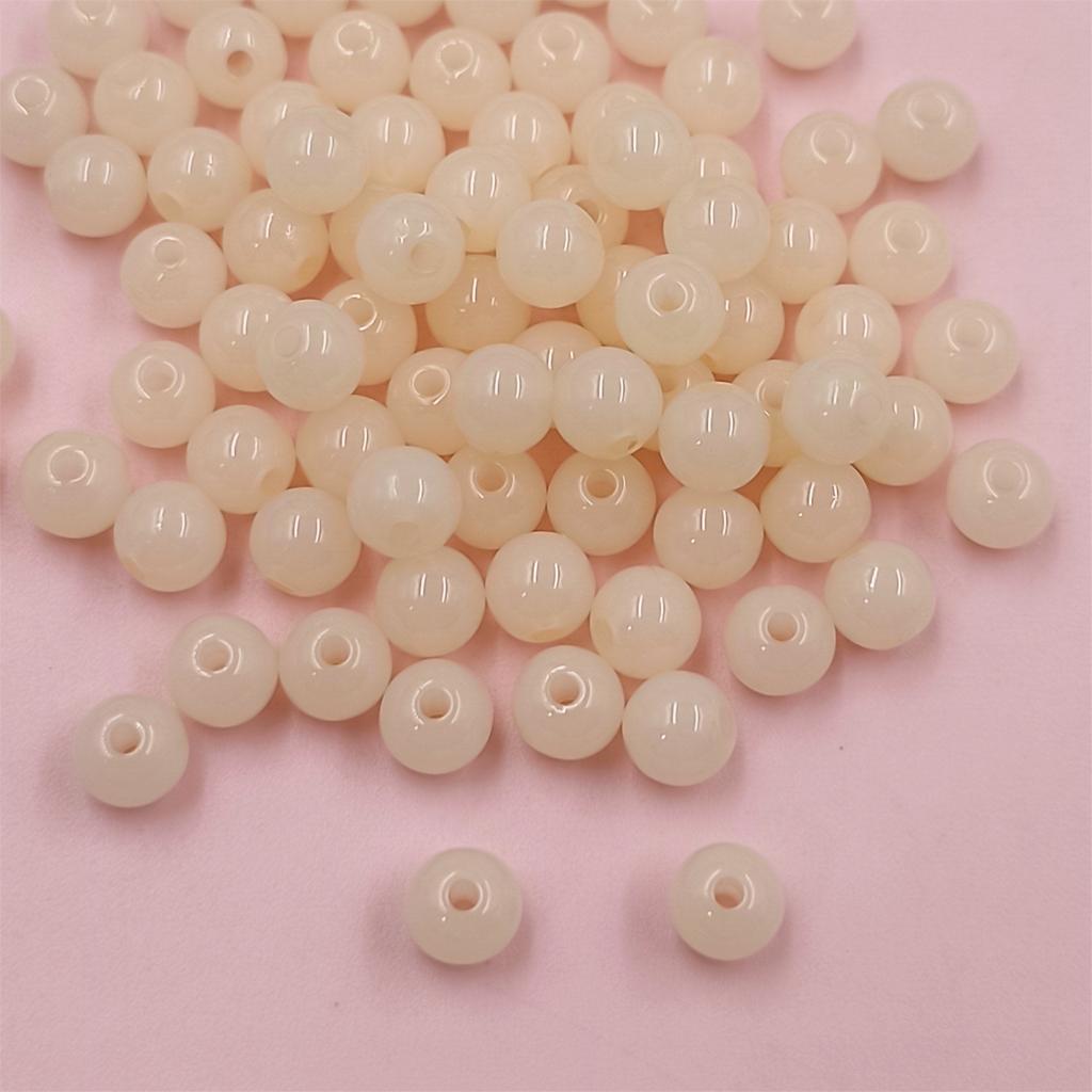 400 шт. 6 мм акриловые бусины желейного цвета DIY фурнитура ювелирные аксессуары браслет ожерелье одно отверстие кулон