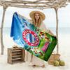 Bayern Munich Fan Gear Customize Your Name Beach Towel High Absorbency & Quick-Dry Portable for SwimmingBeachCamping Travel Beach AccessoriesGym