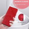 Coque de Protection - BOOLING - pour Samsung Galaxy S24 Plus - Motif papillon - Rouge - 2 Verres Trempés