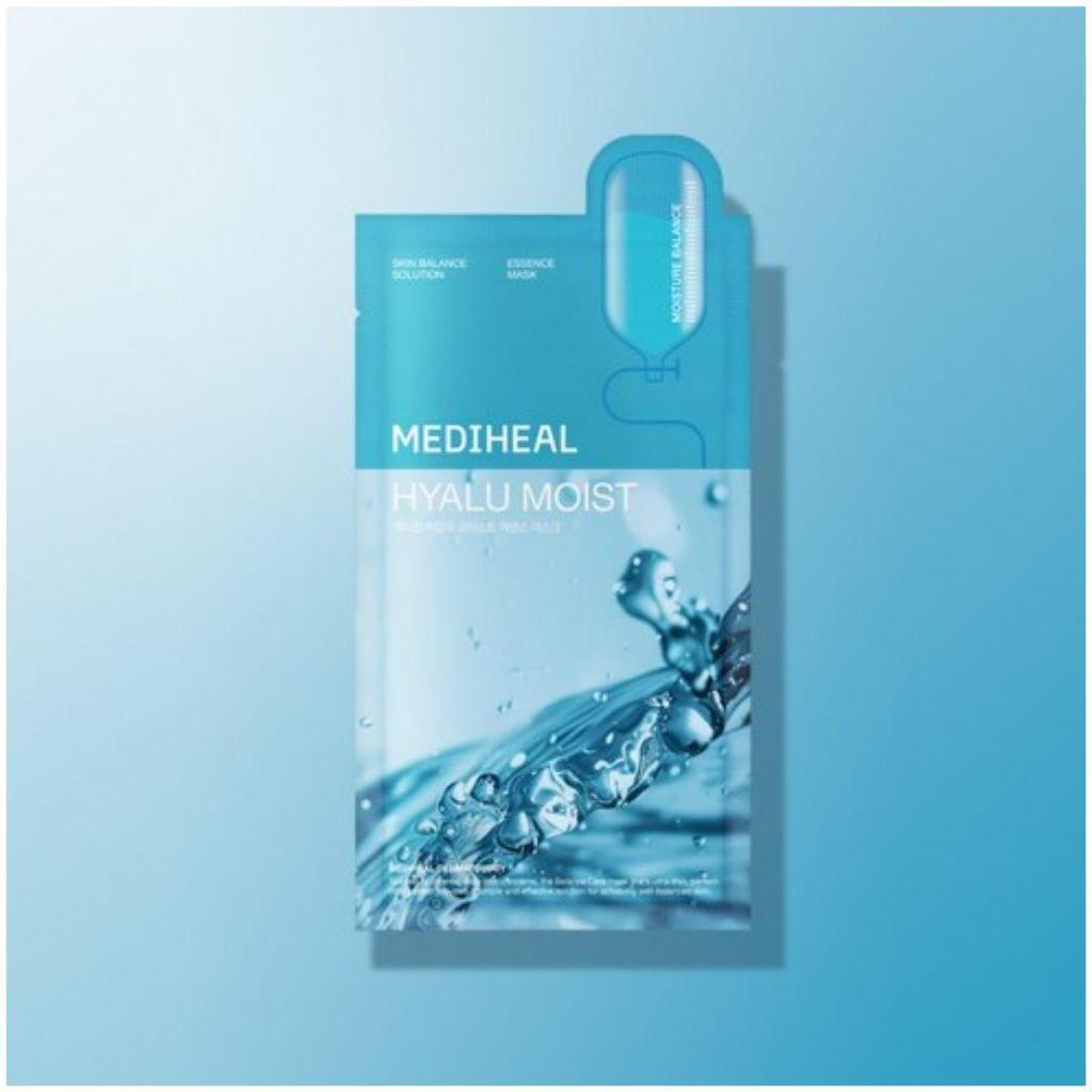 MEDIHEAL Hyalu Moist Essence Mask Deep Hydration Sheet Mask 20ml x 15EA