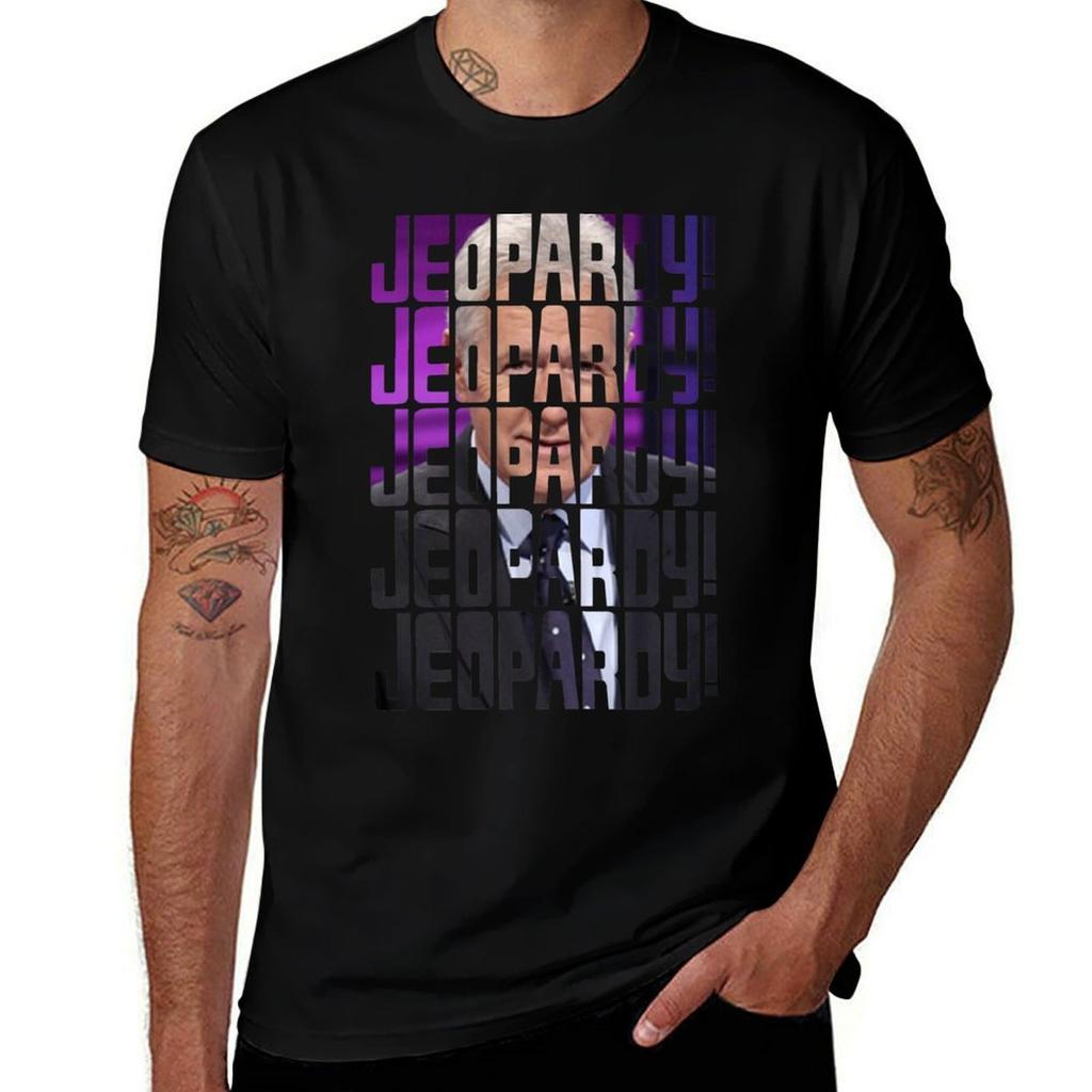 Alex Trebek Tshirt Comfortable Basic Crew Neck Tee Tshirt