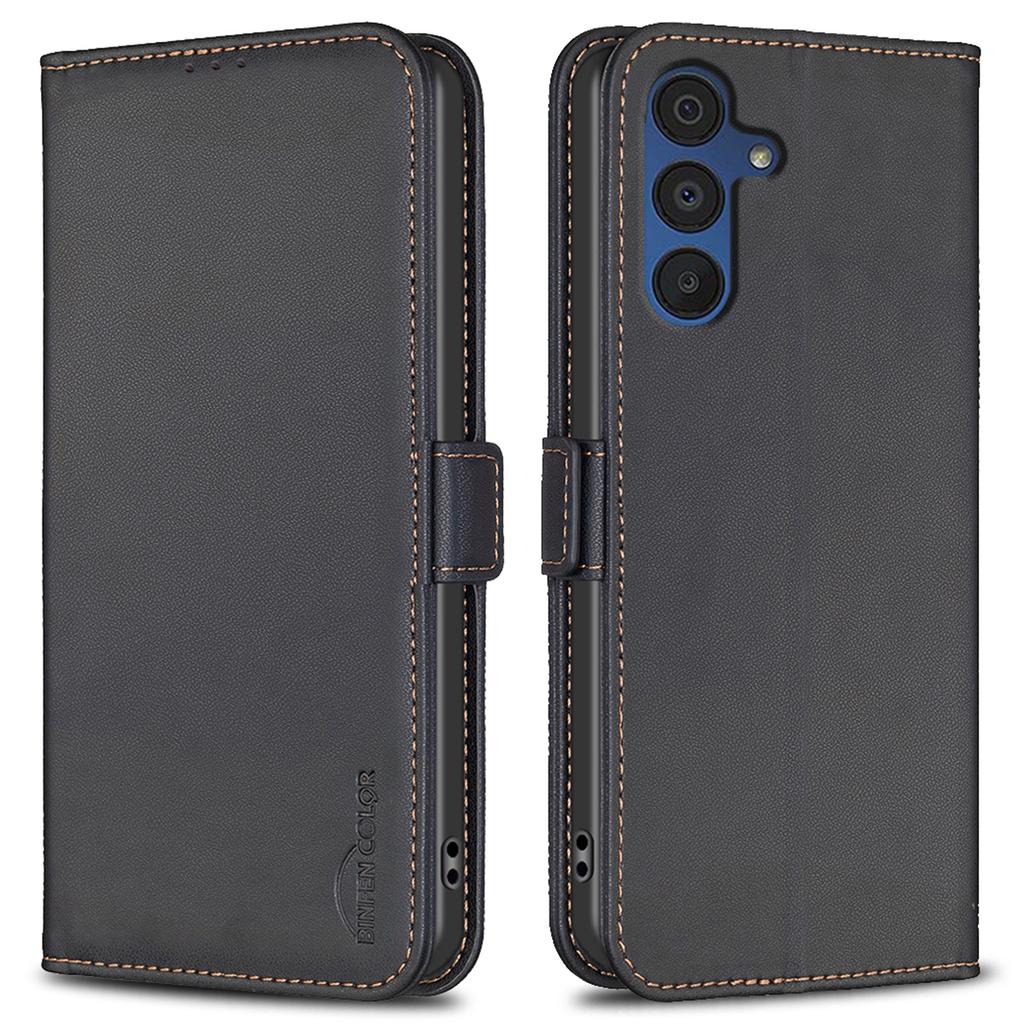 BINFEN COLOR BF31 For Samsung Galaxy A36 5G Case PU Leather Flip Folio Phone Wallet Cover