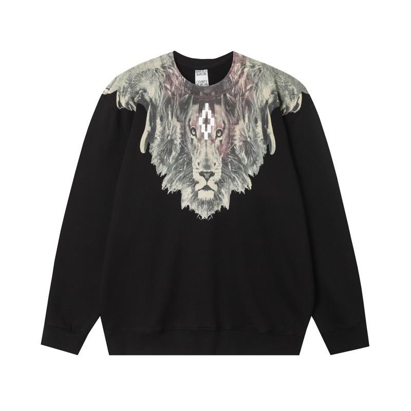MB Color Feather Phantom Wings Свитер Marcelo Tide Brand Год Молнии Змеи Парная Толстовка