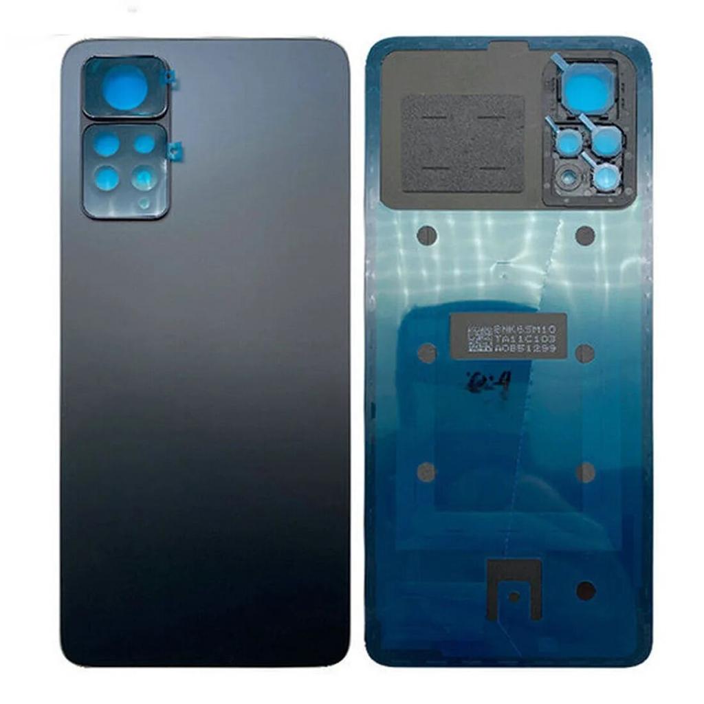 НОВАЯ задняя крышка для Redmi Note 11 Pro 5G, задняя крышка батарейного отсека, задняя стеклянная панель, дверца корпуса с заменой рамки камеры