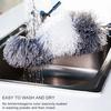 Clean Home Microfiber Telescoping Duster Retractable Cleaning Duster Dust Brush Feather Duster