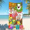 Customizable personalized beach towels My Singing Monsters themed designs.Suitable for the beach, yoga, sports;ideal as beach accessories