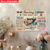 2D Flat 30*20cm1pc Vintage High Quality Wooden Sewing Room Plaque - Wall Decor with Humorous Sewing Quotes, Perfect for Home, Porch, or Kitchen