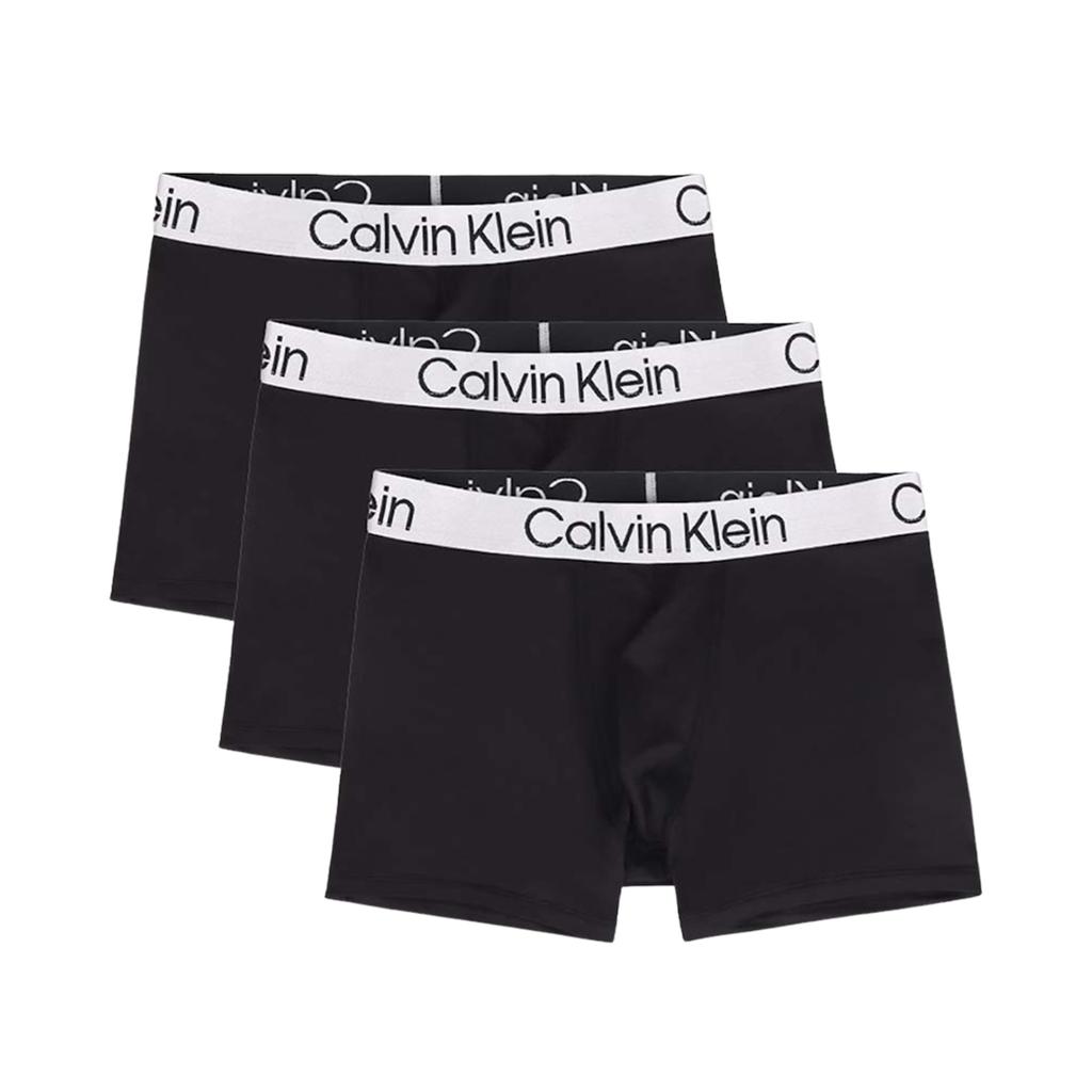 Calvin Klein Микрофибра 3 шт. Боксеры Черные