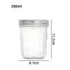With Spoon Mason Jars Cereal Nut Yogurt Salad Cup Overnight Oat Glass Cup Multifunction Tumbler
