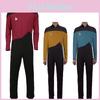 Star Trek The Next Generation Cosplay Costume Authentic Jumpsuit For Comic Con And Halloween