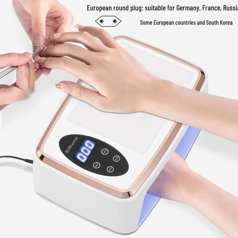 380 Вт Двуручная сушилка для гелевого нейл-арта с большим пространством