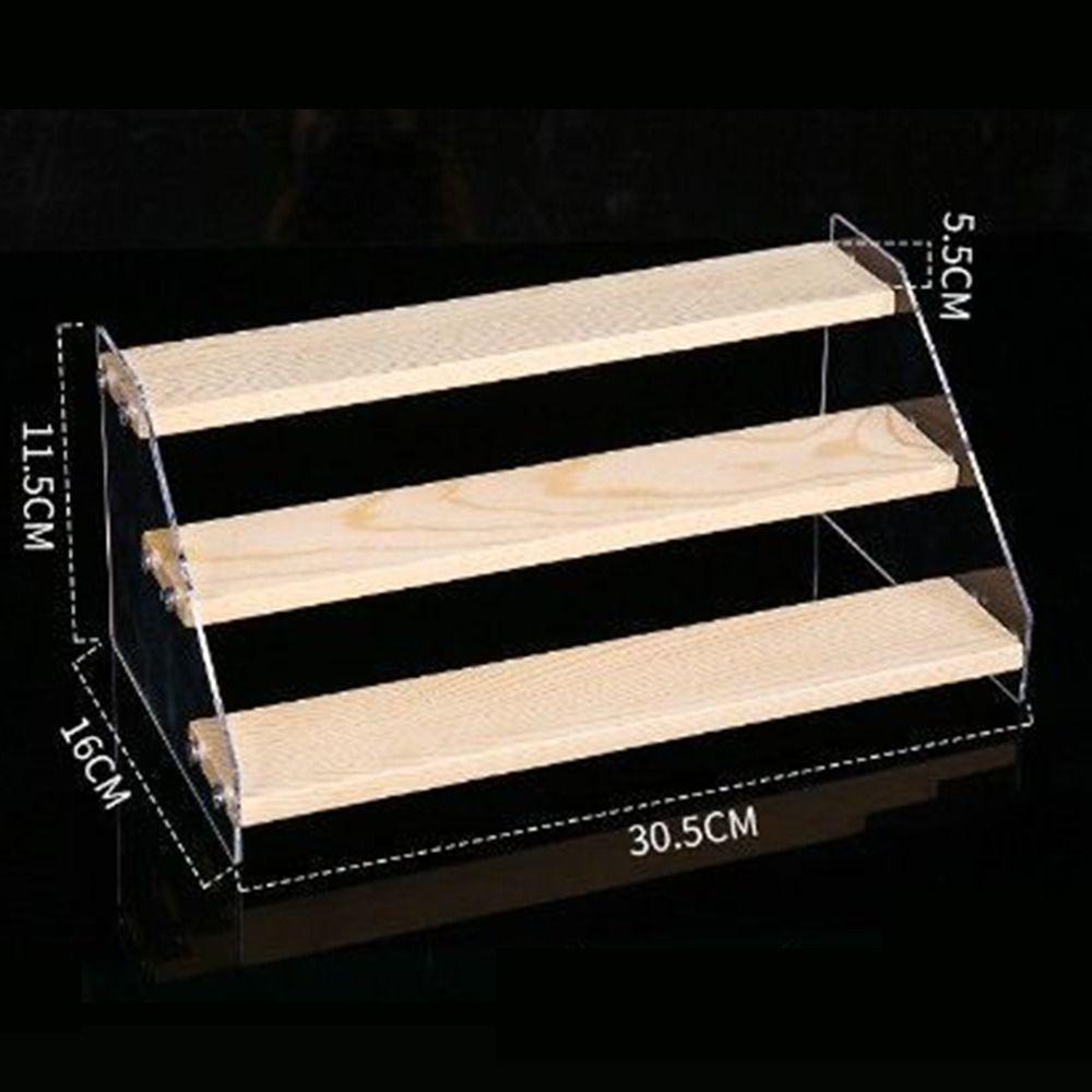 Прозрачная модельная полка для кукольных фигурок 2/3/4/5 слоев, держатели для хранения косметики, бытовая