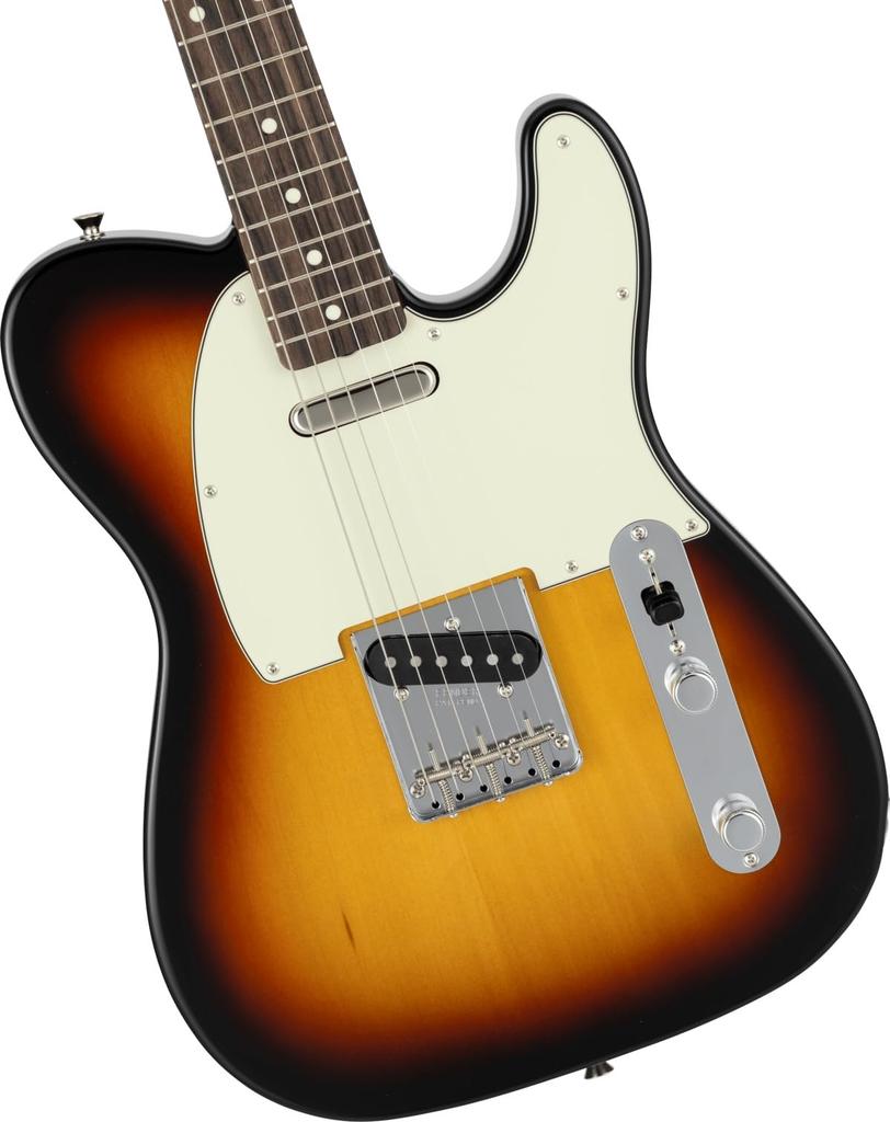 Fender Сделано в Японии Традиционный Telecaster 60-х годов Палисандровая накладка грифа 3-цветный санбёрст [Дополнительная модель добавлена в марте 2025 года].