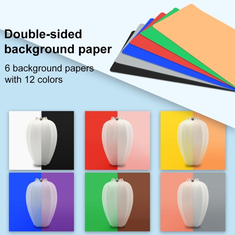 PULUZ Складная фотостудия 25 см + бестеневой свет