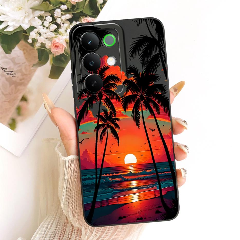 Чехол для Realme C85 RMX5253 Новый модный чехол с рисунком в виде конфет Мягкий ТПУ Матовый чехол для телефона Для Realme C85 Pro C 85 RealmeC85 Pro Сумки