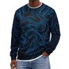 Men's Gradient Neck Sweatshirt
