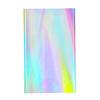 Yousheng Shiny Disposable Lasers Rectangle Tablecloth Colorful Holographic Foil Design Table Cover Party Supplies