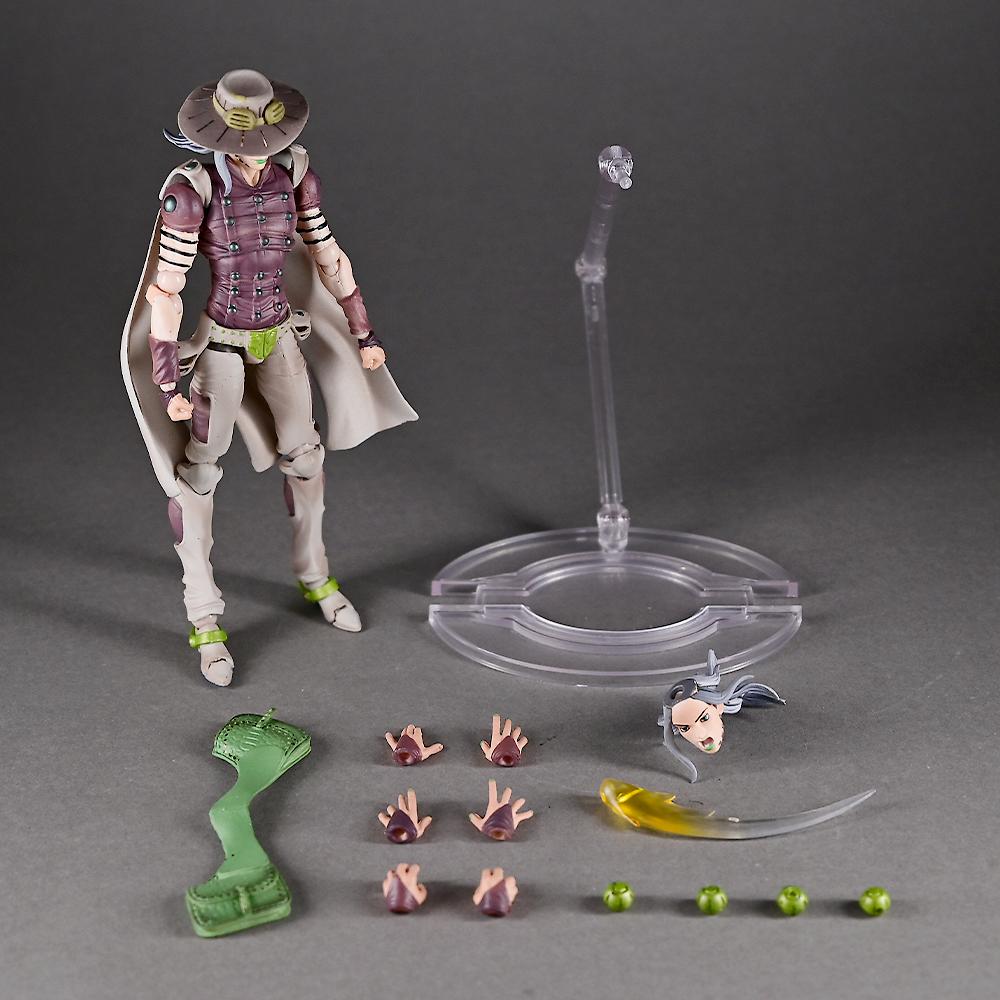 JoJo's Bizarre Adventure Гиро Цеппели Артикулированные Фигурки Игрушки 15см