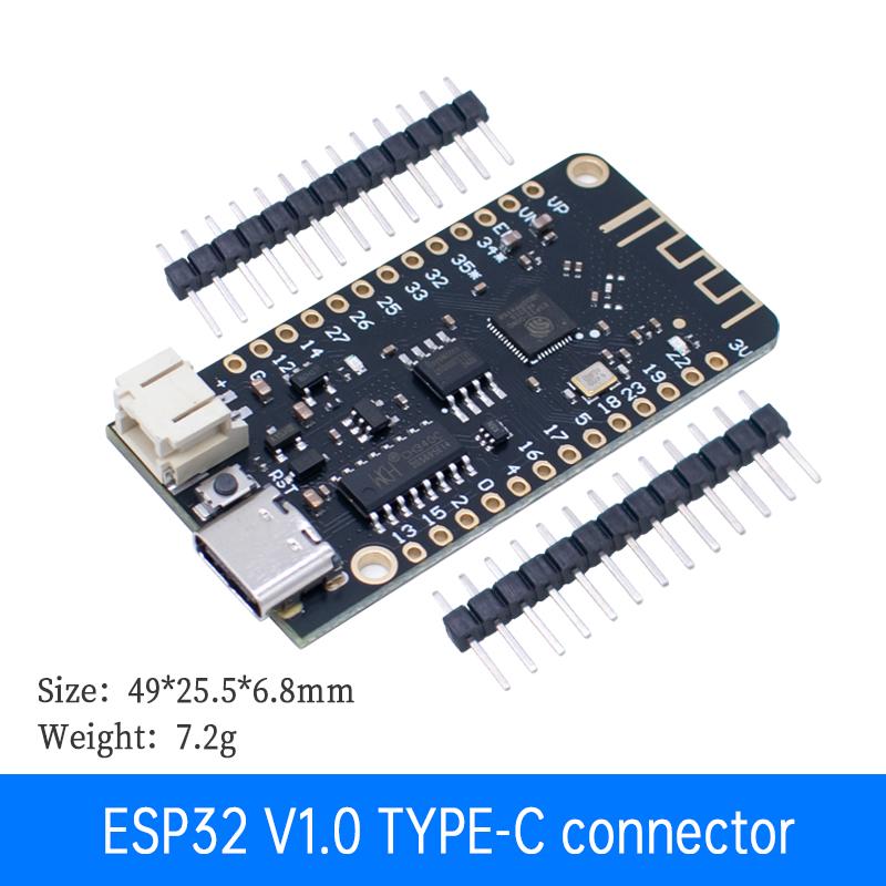 Плата разработки ESP11 Lite V1.1.1 Type-C CH111G 1 МБ Flash WiFi Bluetooth Модуль ESP-11 REV1 Поддержка MicroPython Для Arduino