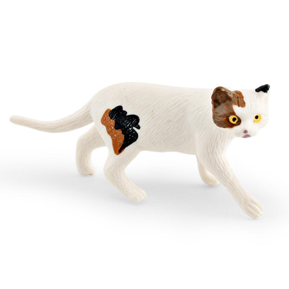 PVC Cat Figures Statue 9 Colors Mini Model Desktop Toys Kawaii Cat Doll Ornaments  Home Decoration