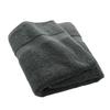 Serviette De Bain - Elegante - Anthracite - 90 X 150 Cm - 100% Coton - 600 Gr/cm²