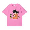 2026 New DRAGON BALL Son Goku Japanese Style Classic Tee High-quality Streetwear T-Shirts Suitable for Both Men Women Summer