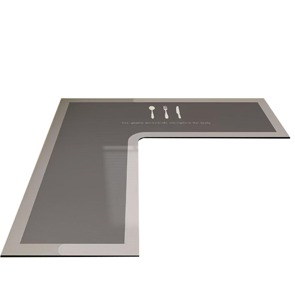 Plastic Stain Resistant Dirt Resistant Kitchen Floor Mat With Good Water Absorption No Fading