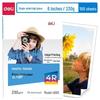 Deli Фотобумага A4, двусторонняя, глянцевая, 260 г/м², 50 листов