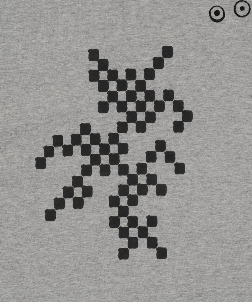 THE COLDEST MOMENT Tcm Checker T (Grey)