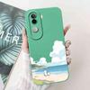 Цветочный чехол для Vivo V40e Чехол Мягкий Силиконовый Задняя крышка телефона Корпус Для Vivo V 40e V40e 4G V2403 Чехол TPU Fundas