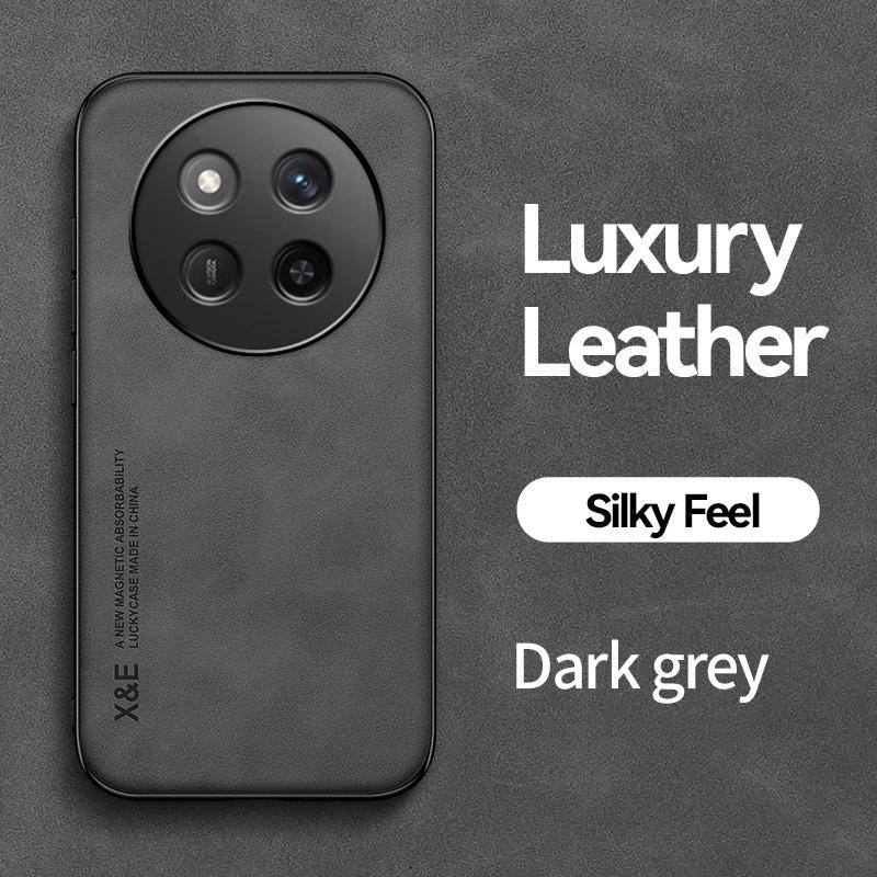 Чехол для Honor X9C 5G Мягкая силиконовая кожаная задняя крышка для Xonor Honar Honer X 9c X9 c HonorX9c 5G Автомобильный магнитный держатель Coque Fundas