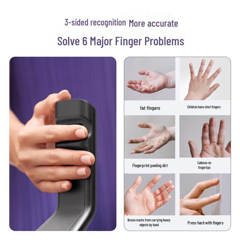 Lockin S5 Max Smart Door Lock with 3D Face Recognition