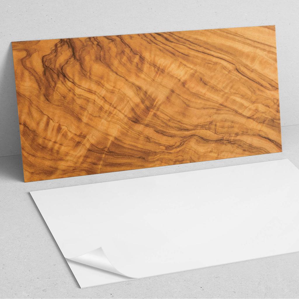 Panel Winylowy Z Nadrukiem Gotowy Do Montażu 100X50 Cm Naturalny Wzór Drewna