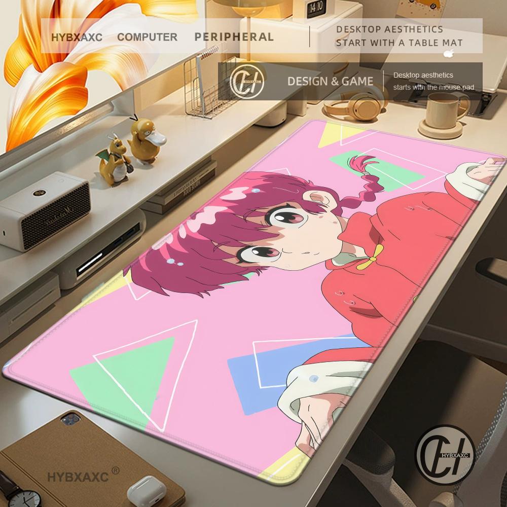 anime cute art RRanma aAkane Tendo rRanma Saotome Mouse Pad Nonslip Lockedge Thickened Desktop HYBXAXC Large Gaming Office