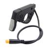 3-Pin Finger Thumb Throttle Compatible with BAFANG Motor, 36V/48V/60V/72V E-Bike Scooter Accelerator Fits Left & Right Handlebar